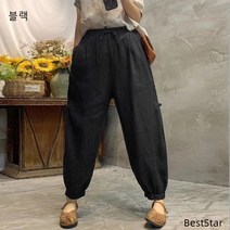 BestStar 여성 봄름가을 면 사폭바지 생활한복 개량한복 NC-082606