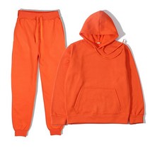 두 조각 세트 캐주얼 양 털 Tracksuit 남자 여자 겨울 여자 세트 대형 후드 긴 소매 까마귀 스포츠 바지, 표시_XXL