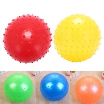에어바운스 1pcs 7.5cm16vm22cm 재미 있은 풍선 공 해변 게임 장난감 풍선 튀는 공 무작위 색상 마사지 고무 플라스틱 부드러운 pvc, 22cm