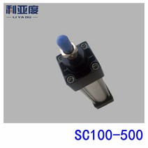 Sc100 x 500 막대 알루미늄 합금 표준 실린더 sc100x500 공압 부품 100mm 보어 500mm 스트로크