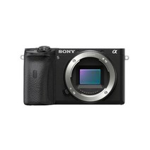 Sony Alpha a6600 APS-C 미러리스 렌즈 교환식 카메라 본체만