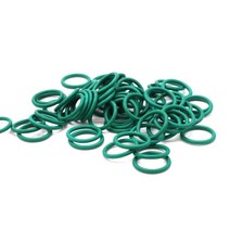 10pcs CS3.5mm OD 10 ~ 100mm 녹색 FKM 불소 고무 O 링 씰링 가스켓 절연 오일 고온 저항, 17 OD 26mm_01 Green_01 3.5mm