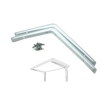 벽걸이 선반 받침대 브라켓(특대) 2개입 약19x27cm
