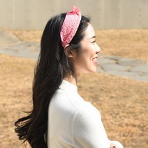 파스텔헤어밴드 소프트 파스텔 컬러 반다나 헤어밴드 머리띠 5Co