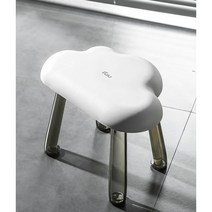 구름 미니 의자 미니의자 소형의자, 화이트