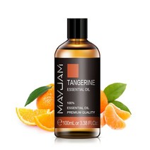 순수 천연 아로마 오일 파출리 로즈마리 페퍼민트 유향 샌달우드 시나몬 100ml, 26 Tangerine_01 100ml