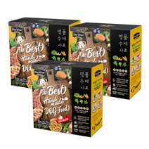 데이스포 명품 수제 녹황색식단 피부건강 강아지 습식 사료 1kg, 3개