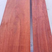 홍단 음핑고 소품 제작 유창목 적삼목 빨간색 염주, 30x10x0.6cm (4개) 왁스 오일 포함