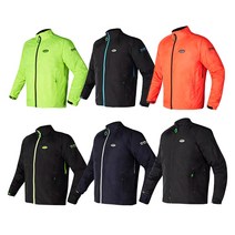 신제품!!! 아라이 바람막이 [라이더런 바람막이]오토바이 방풍 사계절 자켓 용품 바이크 라이더 점퍼 의류 상의, 06_블랙/형광