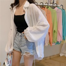 여성블라우스 루즈핏 캐주얼 디자인 여름셔츠