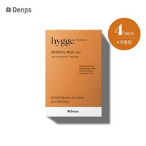 덴프스 휘게엔자임액티브 효소 Soy 4박스, 없음, 4개, 90g