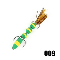 W.P.E 낚시 미끼 크기 L 여러 가지 빛깔의 부드러운 인공 미끼베이스 태클 Wobbl, 1PCS, 08 PMGC-L-009