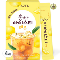 라이브잇 티젠 홍차 아이스티 레몬, 40개, 10개입, 5g