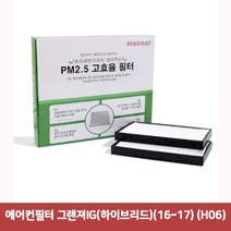에어컨필터 그랜져IG(하이브리드)(16-17) (H06)7374현대차에어컨필터 차량용에어컨필터 에어필터 불스원에어컨필터 차량용헤파필터 차량용항균필터 차량용공기청, 본상품