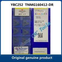 Free Shipping ZCC CT YBC252 TNMG160412-DR 10pcs Carbide erts CNC Turning Tool Lathe Cutter, 한개옵션0