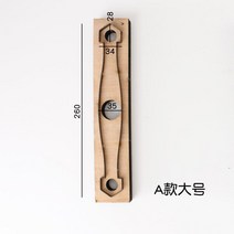 원+원 목형 가죽공예 철형 세트 DIY 만들기 손잡이, 단일사이즈, 대형 A