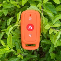 Cocolockey Electro Tricycle 키 커버 케이스 Niu MQIS U1 MQIS2 UQIS UPI NQI U amp B UQI U1D 원격 전기 자동차 3 버튼, [01] orange