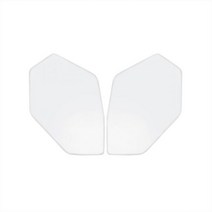 YAMAHA YZF-R1 YZFR1 YZF R1 15-21 YZF-R6 YZFR6 17-21 R6 MT-10 MT10 오토바이 헤드라이트 가드 헤드 라이트 렌즈 커버 프, Transparent, 1개