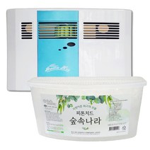 숲속나라 피톤치드 산림욕기 휘산기 리필용 겔 포함, 1세트, 피톤치드향, 1kg