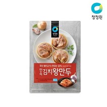 베스트식품 청정원 민속김치왕만두770g x5개, 단품/단품