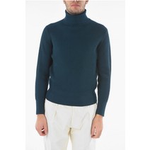 Cruna RIBBED WOOL-BLEND AVIO TURTLE-NECK 스웨터 S.GINZA.657AVIO_PETR