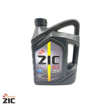 SK 합성 엔진오일 지크 X7 4L LPG 전용 가스차 전용, 개