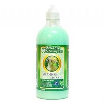 SS1807 미라클 강아지 애견 순 샴푸 린스 일반용 750ml, 1