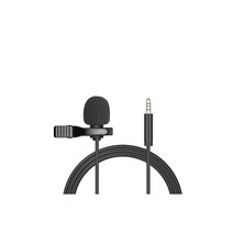 핀 방송용 휴대용 SNS 마이크 1.5m 미니 라발리에 콘덴서 클립 온 옷깃 유선 usb 3.5mm type-c microfon