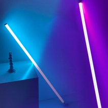 네온바 LED 라인 조명 무드등 네온사인 줄 카페 식탁 간접조명 홈바 캠핑 게이밍 틱톡, 퍼플