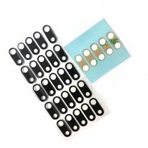 카메라렌즈 호환 컨버터 카메라용품아이폰 7 플러스 8 X XR XS 맥스에 대 한 100pcs 카메라 유리 렌즈 접착, 01 For 7G 8G