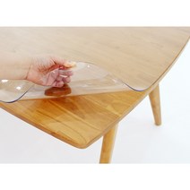 커버팩토리 에코투명매트 한샘포레식탁매트 6인용 750x1650, 3mm에코투명매트, 포레식탁매트(6인용75x165)