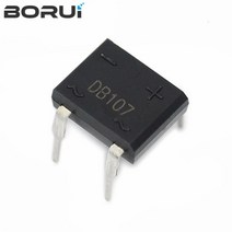 20개 DB107 DIP 1207 DIP4 브리지 정류기 1000V 1A 기존 IC