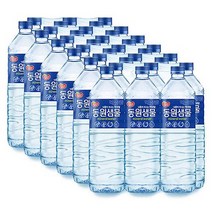 동원샘물 2리터 @ 36병, 36개, 2l