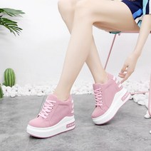 베로니카 굽높은 10cm여성키높이 통굽 굽높은스니커즈 운동화