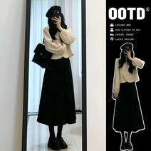 11월하객룩 결혼식 초겨울 원피스 고급스러운 겨울 원피스에 자녀 가을 드라마 롱스커트