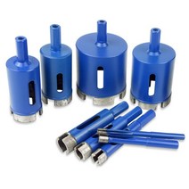 홀쏘 목공용 홀커터 홀쇼 세트 6mm-100mm 대리석 타일 오프너 다이아몬드 코어 비트 구멍 톱 드릴 비트 대리석 화강암 벽돌 타일 세라믹 콘크리트 드릴링, 45mm