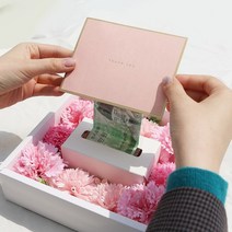 어버이날 플라워 반전 용돈박스 2종 [부모님 카네이션 돈꽃상자 돈박스], 반전용돈박스+메세지카드
