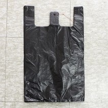 쿨썸머 시장봉투 가게 식당 검정비닐 27cm 100p 일회용봉지