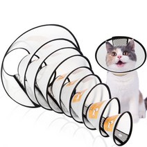 강아지 넥카라 고양이 넥카라 깔대기 투명 깔깔이 s m l xl, 넥카라 3호