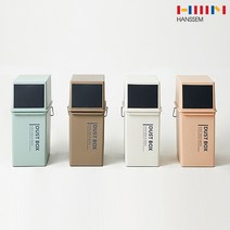 한샘몰PICK 케이스 슬림 카페 휴지통, 한샘 468753D 휴지통 (피스타치오), 1개