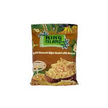 태국 킹아일랜드 구운 코코넛칩 카라멜맛 50g 4봉