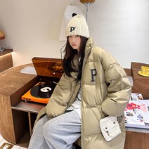 여성 롱 경량 패딩 간절기 자켓 다운 라이트 얇은 아우터