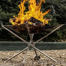 캠프 메쉬 화로대 캠핑 접이식 불멍 화롯대 그릴