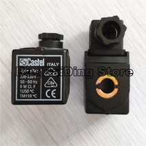 Castel 코일 9100/RA6 유형 HM2 220V ~ 8W 냉동 솔레노이드 밸브 DC24V AC110V AC380V, 05 AC380V