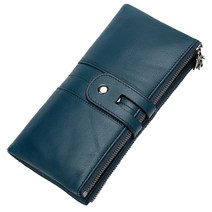 컬러풀 홀 포인트 버클 남성 장지갑 A_RD_1513