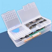 전자 부품 재료 소품 보관 정리 통 상자 박스, 1개