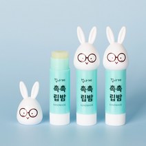 안경 토끼 립밤 DIY 묶음상품(민트)