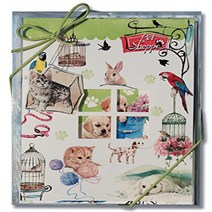 Lissom Design Diecut Notecards Love My Pets, 1