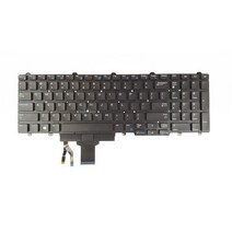 델 Precision 3510 7510 7710 노트북 US 키보드 블랙 PK1313M3A00 N7CXW 0N7CXw