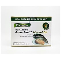 헬스팜 초록입홍합 200정 4팩 13750mg Healthfarm Green Mussel Oil 13750mg 200 Caps